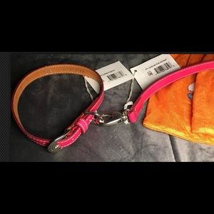 Baby Doll Pliner Collar- PINK PATENT LEATHER L